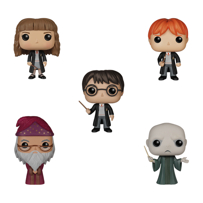 FUNKO Blister 5 figuras POP Harry Potter