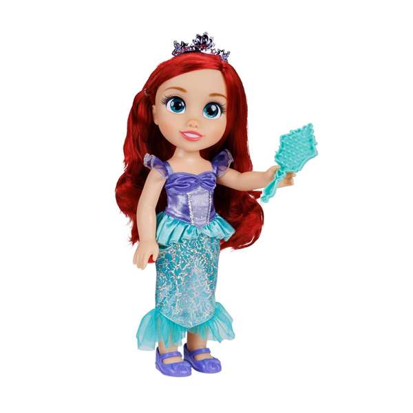 JAKKS Pacific Muñeca articulada Princesa Ariel de Disney 38 cm con accesorios