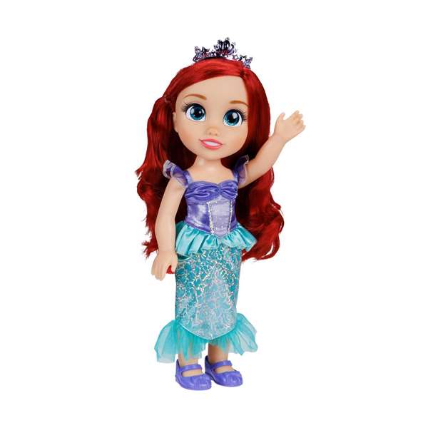 JAKKS Pacific Muñeca articulada Princesa Ariel de Disney 38 cm con accesorios
