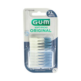 GUM Estimulador Dental 636 Soft Large 40 Unidades