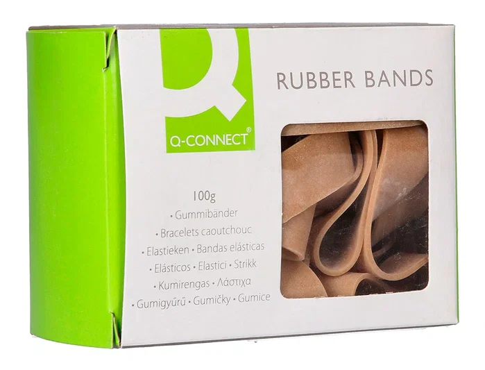 Q-connect Bandas elásticas número 12 de 120x10 mm (100 gr)