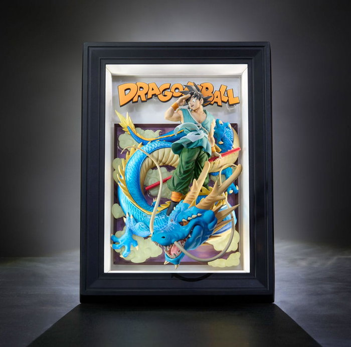 Dragon Ball Z Tamashii Art 3D Relief Picture Son Goku & Dragon 27 cm Dragon Ball Z Tamashii Art 3D Relief Picture Son Goku & Dragon 27 cm