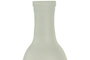 DKD Home Decor Jarrón de Cristal Reciclado Glaseado Azul Celeste