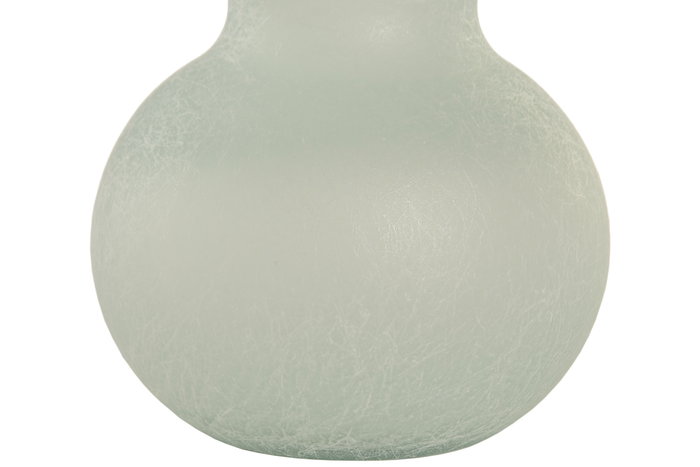 DKD Home Decor Jarrón de Cristal Reciclado Glaseado Azul Celeste DKD Home Decor Jarrón de Cristal Reciclado Glaseado Azul Celeste