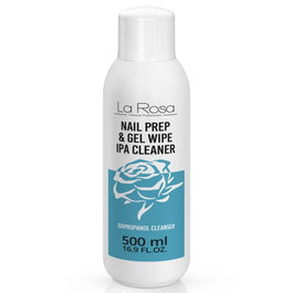 La Rosa Nail Prep & Gel Wipe Limpiador Ipa 500 Ml