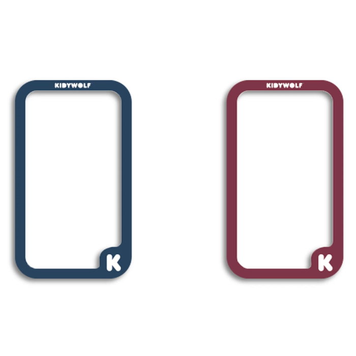 Kidywolf K-PRINT rojo Cámara instantánea con función selfie