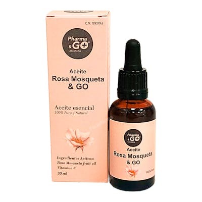 PHARMA & GO Aceite de Rosa Mosqueta 30ml para Estrías y Cicatrices PHARMA & GO Aceite de Rosa Mosqueta 30ml para Estrías y Cicatrices