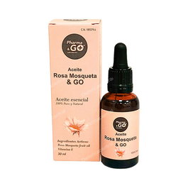 PHARMA & GO Aceite de Rosa Mosqueta 30ml para Estrías y Cicatrices