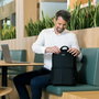 Dicota Eco Backpack SCALE 13-15.6 pulgadas, Mochila 19.5 L, 600D PET reciclado, Negro