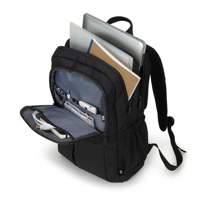Dicota Eco Backpack SCALE 13-15.6 pulgadas, Mochila 19.5 L, 600D PET reciclado, Negro Dicota Eco Backpack SCALE 13-15.6 pulgadas, Mochila 19.5 L, 600D PET reciclado, Negro