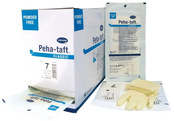 Hartmann Guantes Esteril Pehataft Classic Sin Polvo Talla 6,5 50 Pares Hartmann Guantes Esteril Pehataft Classic Sin Polvo Talla 6,5 50 Pares