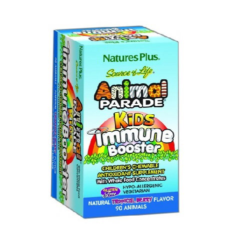 NATURES PLUS Animal Parade Kids Immune Booster 90 comprimidos masticables