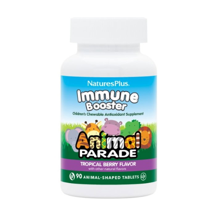 NATURES PLUS Animal Parade Kids Immune Booster 90 comprimidos masticables