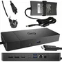 Dell WD19 Docking Station Reacondicionada con Cargador 180W Negro