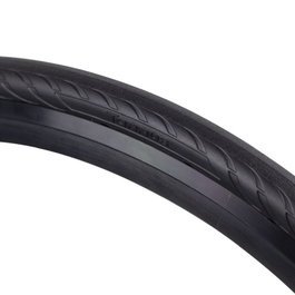 Tannus Cubierta New Slick 700x25 Regular Negra 25-622 ETRTO
