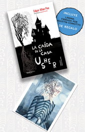 NORDICA LIBROS, La caída de la casa Usher con ilustración, Edgar Allan Poe - NORDICA LIBROS
