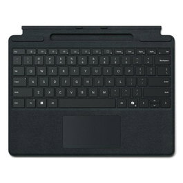 Microsoft Surface Pro Keyboard con almacenamiento para lápiz, AZERTY Francés, Negro