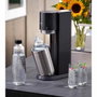 Sodastream Duo Black con 2 jarras de cristal y 1 recarga de gas de 60L