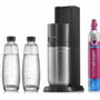 Sodastream Duo Black con 2 jarras de cristal y 1 recarga de gas de 60L