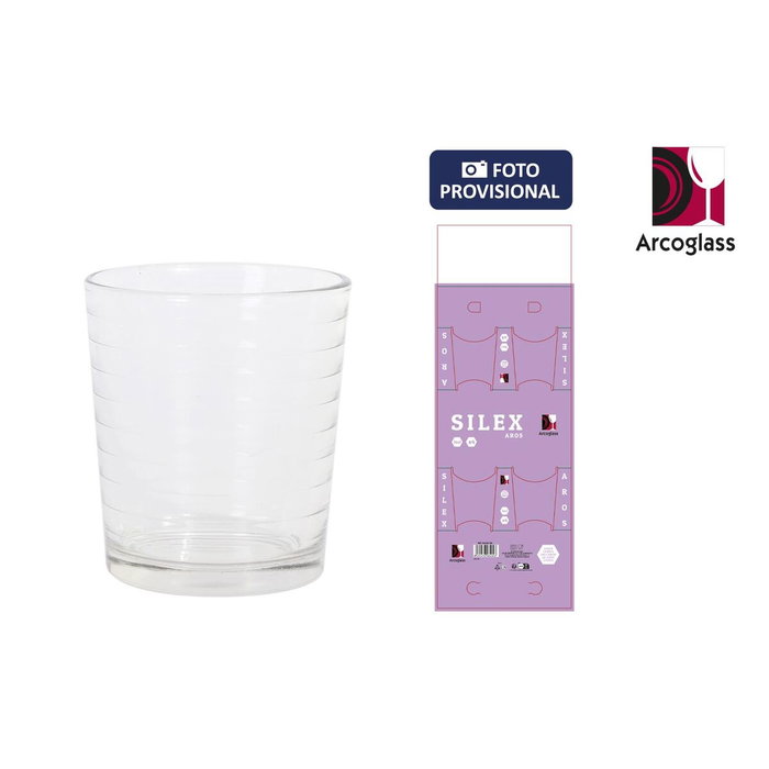 Set de Vasos La Mediterránea Silex aros 4 Piezas (6 Unidades) Set de Vasos La Mediterránea Silex aros 4 Piezas (6 Unidades)