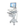 Ergotron StyleView Carro multimedia con articulación LCD y 2 cajones