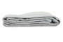 DKD Home Decor Plaid Basicos 250 x 150 cm (2 Unidades) Azul Blanco Poliéster Algodón Reciclado Hecho a Mano con Flecos