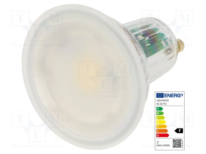 ams OSRAM Lámpara LED GU10 Blanco Neutral 620lm ams OSRAM Lámpara LED GU10 Blanco Neutral 620lm