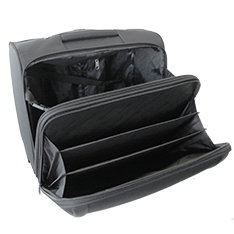 Phoenix Maletín Trolley Zurich para Portátil con Ruedas y Asa Extensible, Maleta de Cabina Profesional para Viajes de Trabajo