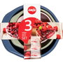 Emsa Set de 3 Cuencos para Mezclar Prep & Bake Colourful