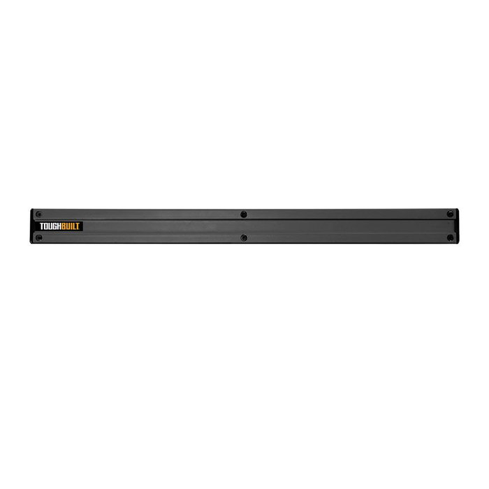 Toughbuilt Barra Organizadora de Pared 61 cm con Sistema Cliptech, Construcción de Acero Recubierto en Polvo e Incluye Tornillos y Anclajes