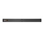 Toughbuilt Barra Organizadora de Pared 61 cm con Sistema Cliptech, Construcción de Acero Recubierto en Polvo e Incluye Tornillos y Anclajes