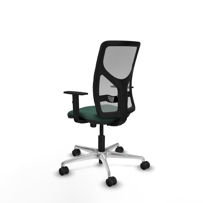 PIQUERAS Y CRESPO Silla de oficina Motilla con mecanismo Sincro, Verde botella y Gris PIQUERAS Y CRESPO Silla de oficina Motilla con mecanismo Sincro, Verde botella y Gris