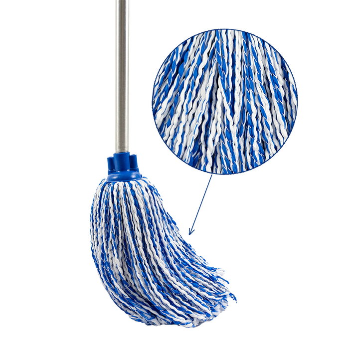 Fregona Mocho Hilos Microfibra 260 cm Antifúngica Rosca