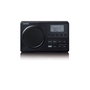 Lenco MPR-035BK Radio Portátil PLL FM con Pantalla LCD - Negro