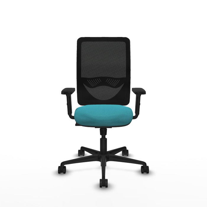 PIQUERAS Y CRESPO Silla de oficina Zulema Turquesa y Negro PIQUERAS Y CRESPO Silla de oficina Zulema Turquesa y Negro