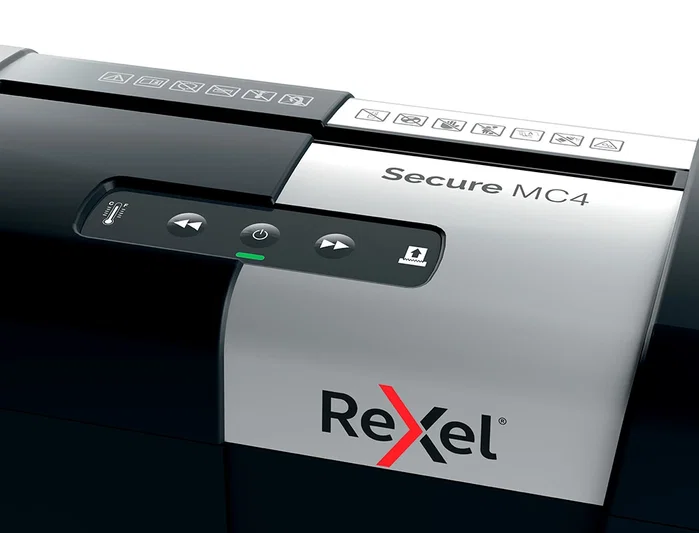 Rexel Secure MC4 Negro Microcorte P-5