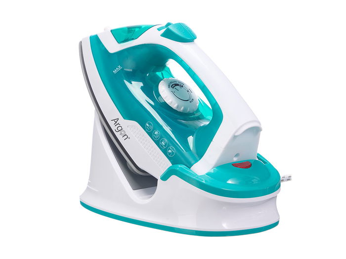 Argon Plancha Inalambrica con Base Verde Ceramico 1600W 25x20.2x13.2 cm (Set de 6)