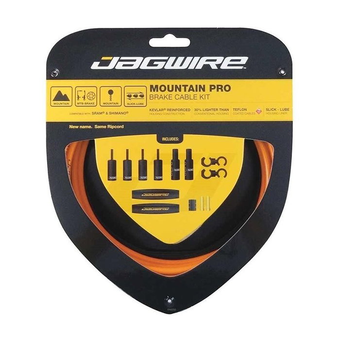 Jagwire Funda Hidráulica Reforzada Kevlar Naranja Jagwire Funda Hidráulica Reforzada Kevlar Naranja