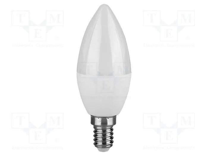 V-TAC Lámpara LED E14 Blanco Frío 600lm