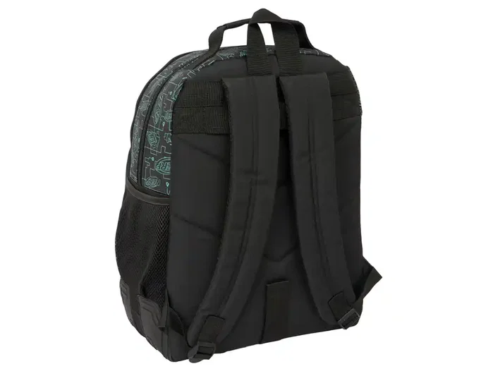 Safta Mochila Doble Nerf Game Adaptable a Carro con Cantoneras Safta Mochila Doble Nerf Game Adaptable a Carro con Cantoneras