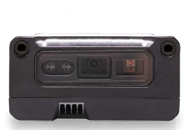 Datalogic Lector de Códigos de Barras Fijo 2D GFS4520-BKK1-RED - Negro, Escáner 2D para Aztec/QR Code, Resolución 1280x800, USB