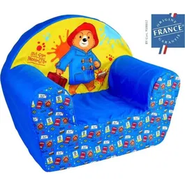 Fun House Sillón Infantil PADDINGTON FUN3700057136659 - Fabricado en Francia - 52 x 33 x 42 cm