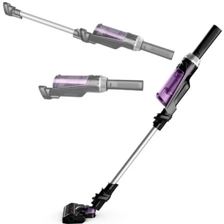 Rowenta X-Nano RH1129 Aspirador Escoba sin Cable, Autonomía 40 Min, 2 kg, Tecnología Ciclónica