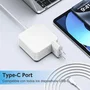 Generico Cargador USB Tipo-C 65W Blanco