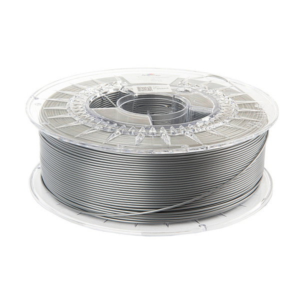 Spectrum PLA Premium Filamento 3D 1.75mm, Silver Star (Plata), 1 kg, para Impresión 3D, Temperatura 185 grados C