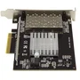 StarTech PEX10GSFP4I Tarjeta de Red 4 Puertos SFP+ 10 GbE