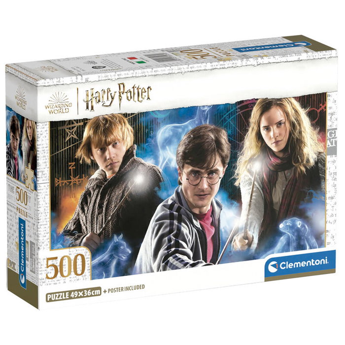 Clementoni Puzzle Harry Potter 500 Piezas 49x36cm Clementoni Puzzle Harry Potter 500 Piezas 49x36cm