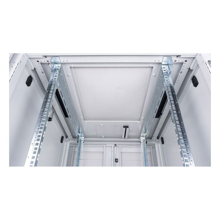 ROLINE 26.21.0159 Bastidor Servidor Rack 19 Pulgadas 42U, Gris 800x1000x1970 mm, 1000 kg Capacidad, Puertas Extraíbles, IP20