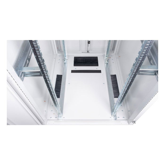 ROLINE 26.21.0159 Bastidor Servidor Rack 19 Pulgadas 42U, Gris 800x1000x1970 mm, 1000 kg Capacidad, Puertas Extraíbles, IP20