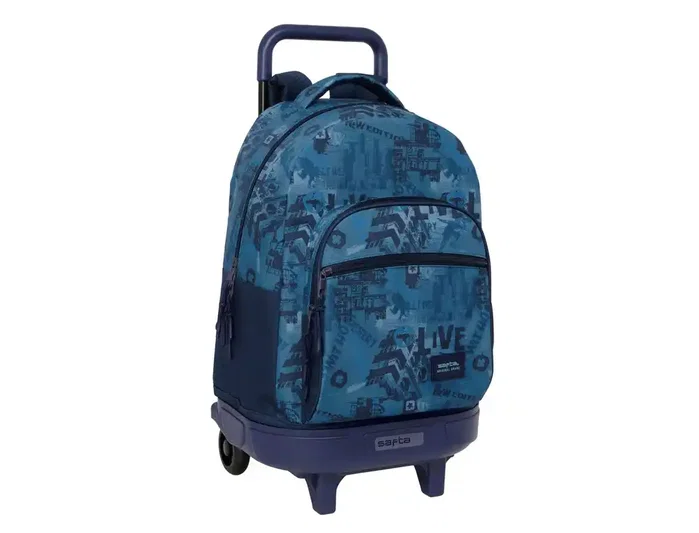 Safta Mochila Grande con Ruedas New Edition Compact Ext. Simple